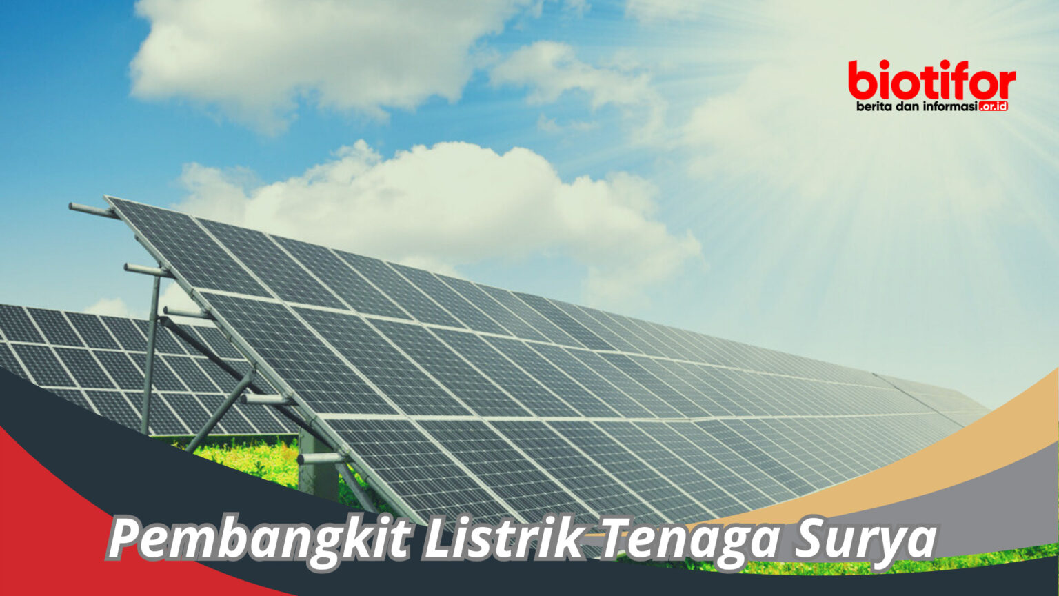 Pembangkit Listrik Tenaga Surya Pengertian Contoh Manfaat