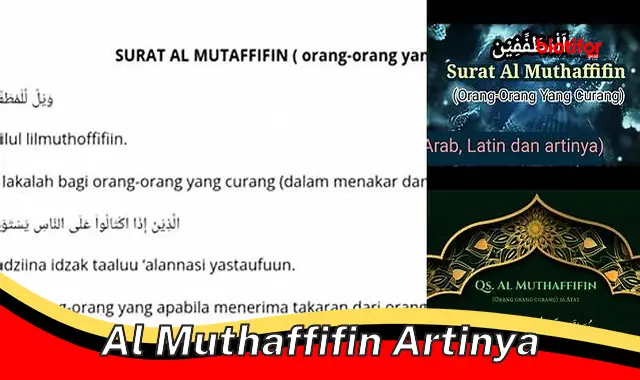 Waspada! Hindari Perbuatan Zalim "Al Muthaffifin Artinya" dalam Jual Beli