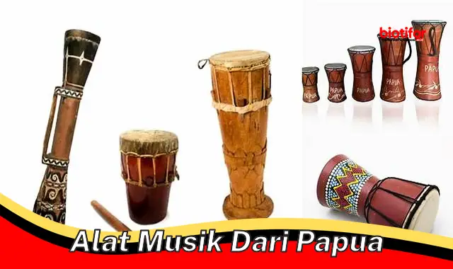 Mengenal Alat Musik Tradisional Papua, Kekayaan Budaya Indonesia