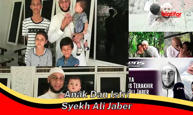 Profil dan Peran Penting Anak dan Istri Syekh Ali Jaber