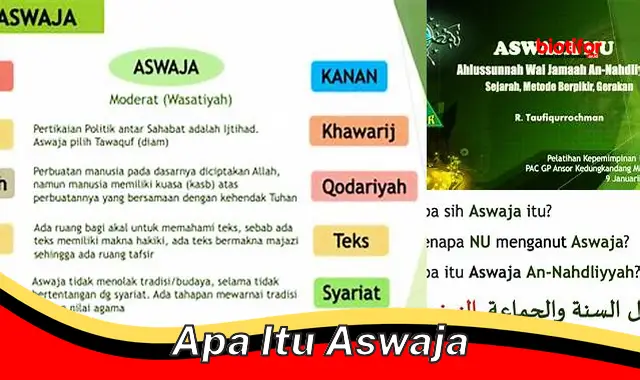 Pengertian Ahlus Sunnah Wal Jamaah: Panduan Lengkap Aswaja