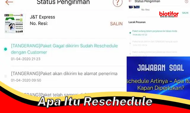 Pengertian Reschedule: Panduan Lengkap untuk Manajemen Jadwal yang Efektif