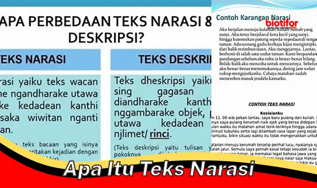 Panduan Lengkap: Pengertian Teks Narasi dari A-Z