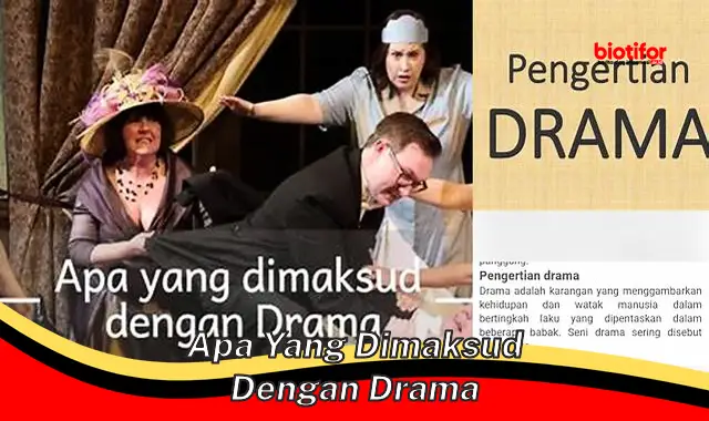 Apa Pengertian Drama: Panduan Komprehensif untuk Seni Pertunjukan