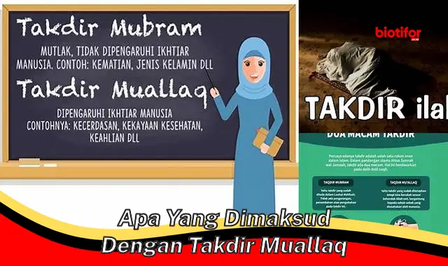 Pengertian Takdir Muallaq: Peran Manusia dalam Menentukan Nasib