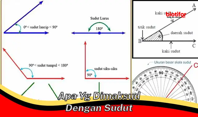 Apa Itu Sudut: Panduan Lengkap untuk Memahami Sudut