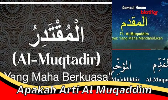 Apa Itu Al Muqaddimah dan Pengertiannya