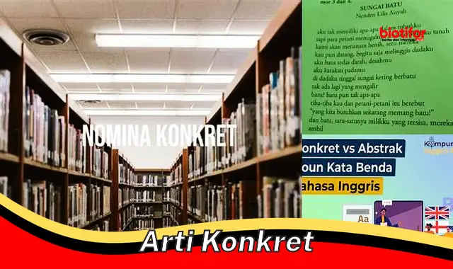 Panduan Lengkap Arti Konkret: Prinsip, Pengaruh, dan Tips Apreseasi