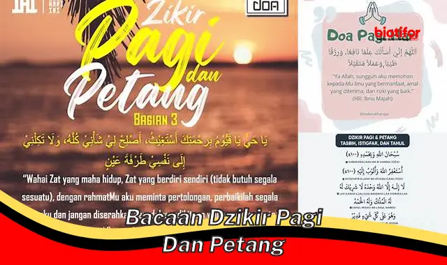 Bacaan Dzikir Pagi dan Petang: Ritual Pagi dan Sore untuk Kedekatan Spiritual