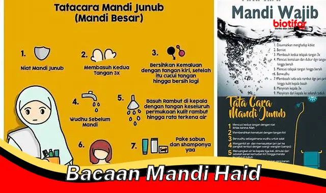 Panduan Lengkap Tata Cara Bacaan Mandi Haid untuk Muslim