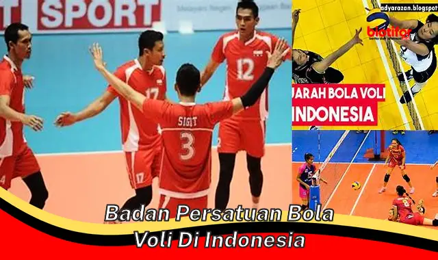 Perkembangan Bola Voli Indonesia Bersama PBVSI, Sang Pengatur