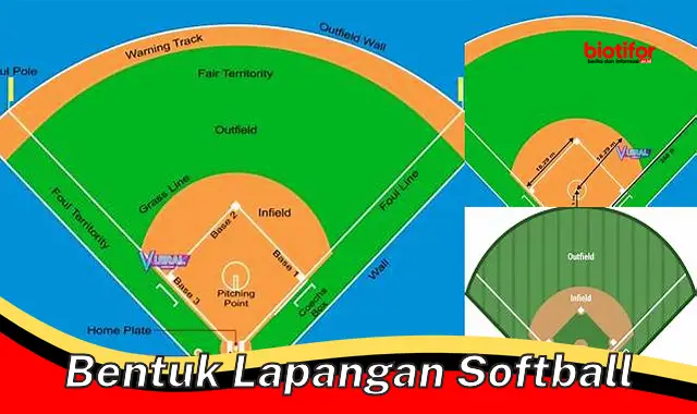 Rahasia Lapangan Softball: Bentuk yang Menentukan Taktik dan Strategi