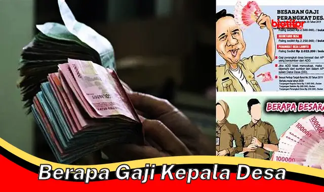 Gaji Kepala Desa: Berapa Besaran dan Faktor yang Mempengaruhinya