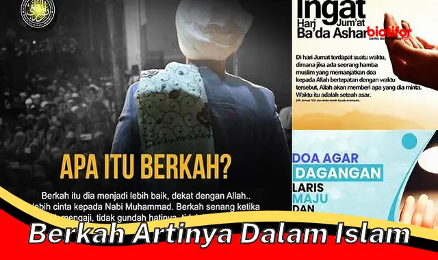 Arti dan Manfaat Berkah dalam Islam