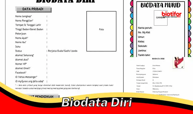 Cara Membuat Biodata Diri yang Profesional dan Menarik