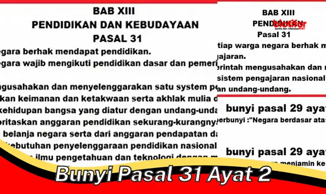 Hak Pendidikan Setiap Warga Negara: Bunyi Pasal 31 Ayat 2 UUD 1945