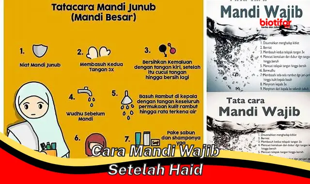 Panduan Lengkap: Cara Mandi Wajib Setelah Haid Sesuai Sunnah