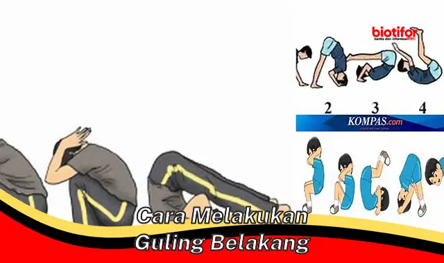 Rahasia Memukau: Panduan Langkah Demi Langkah Guling Belakang Sempurna