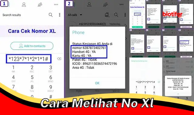 Cara Mudah dan Cepat Melihat Nomor XL Anda