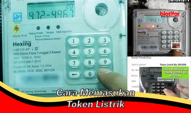 Panduan Lengkap: Cara Mudah Memasukkan Token Listrik