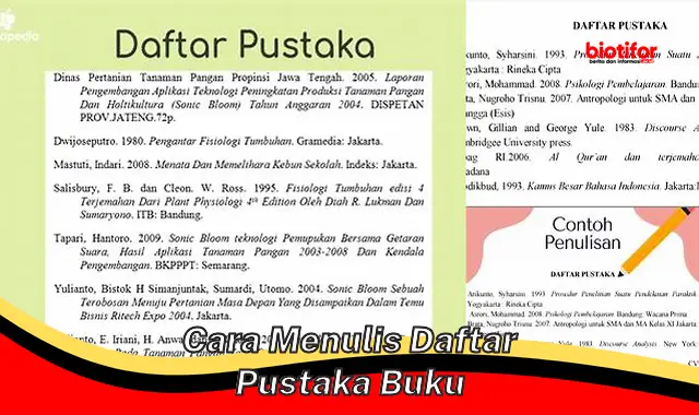 Panduan Lengkap: Cara Menulis Daftar Pustaka Buku dengan Mudah