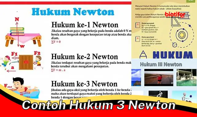 Pahami Contoh Hukum 3 Newton: Prinsip Dasar Interaksi Benda