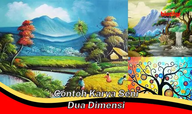 Mengenal Jenis-Jenis Karya Seni Dua Dimensi