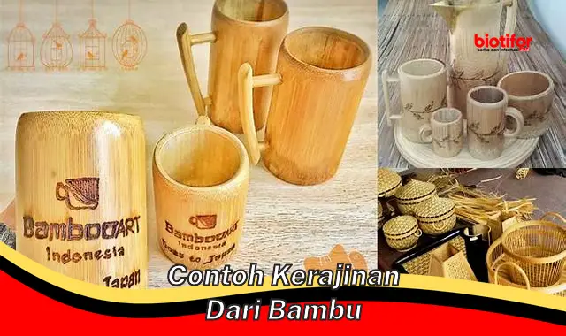 Contoh Kreasi Bambu yang Menawan: Ide dan Inspirasi