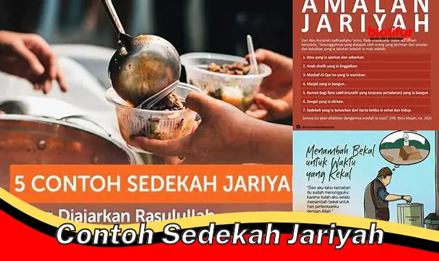 Daftar Lengkap: Contoh Sedekah Jariyah yang Berpahala Berlimpah