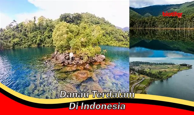 Menyelami Danau Terdalam di Indonesia: Keajaiban Alam yang Tersembunyi