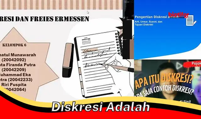 Pengertian Diskresi: Kewenangan yang Tanggung Jawab