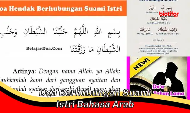 Rahasia Doa Suami Istri dalam Bahasa Arab untuk Hubungan Harmonis dan Berkah