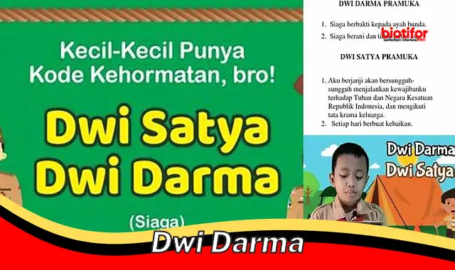 Pahami Dwi Darma: Kewajiban Agama Hindu untuk Kehidupan Harmonis - Biotifor