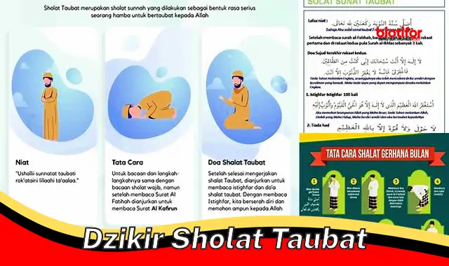 Dzikir Sholat Taubat: Jalan Menuju Pengampunan dan Ketenangan