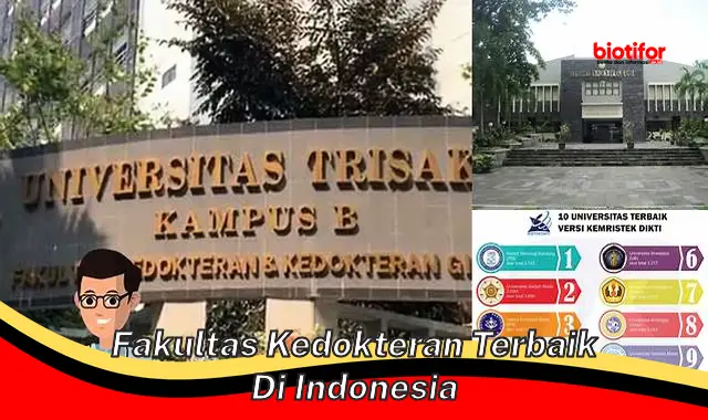 Daftar Fakultas Kedokteran Terbaik di Indonesia