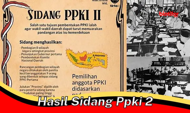 Hasil Penting Sidang PPKI 2: Tonggak Sejarah Indonesia