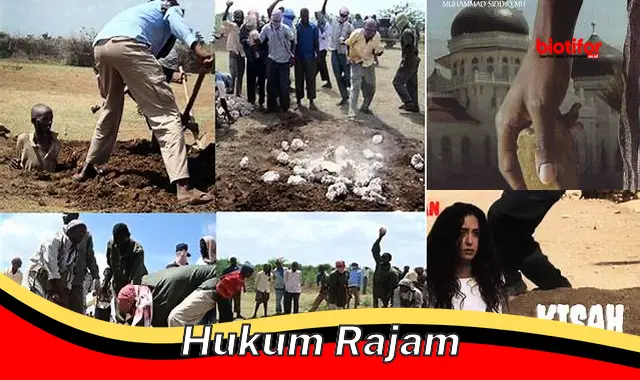 Panduan Lengkap Hukum Rajam: Dasar Hukum, Pelaksanaan, dan Perdebatan