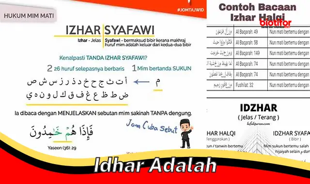 Penguasaan Idhar dalam Tajwid: Panduan untuk Bacaan Al-Qur'an yang Benar