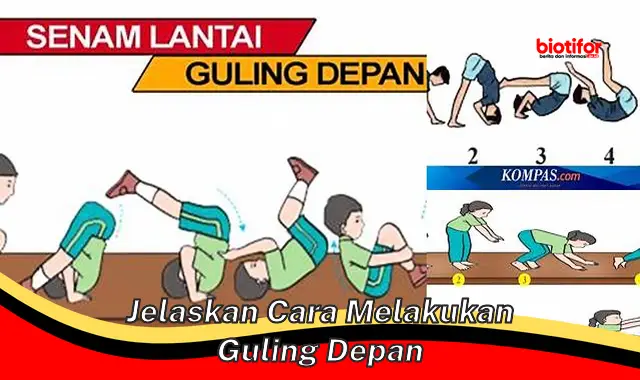 Guling Depan: Cara Mudah Menguasai Teknik Dasar Senam Lantai