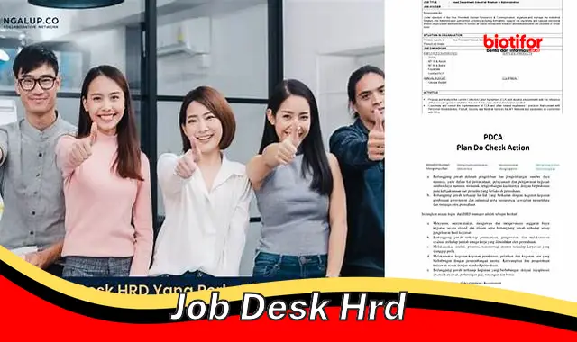 Panduan Lengkap Job Desk HRD: Panduan HRD