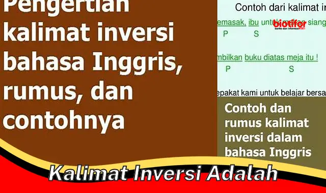 Rahasia Kalimat Inversi: Teknik Menulis yang Efektif dan Menarik