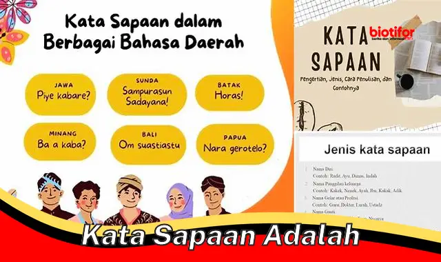 Pentingnya Penggunaan Kata Sapaan yang Tepat untuk Komunikasi yang Berkesan