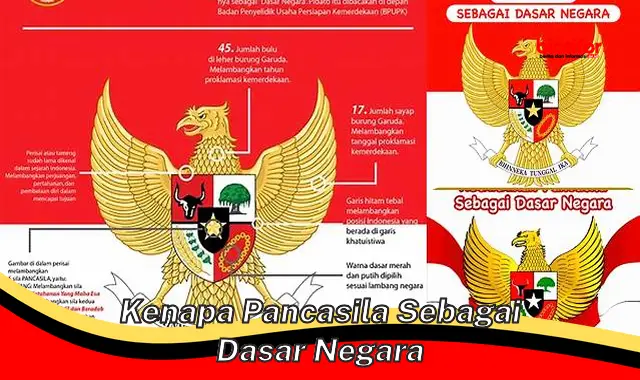 Alasan Pentingnya Pancasila Sebagai Dasar Negara