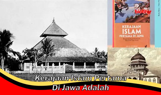 Mengenal Kerajaan Islam Pertama di Pulau Jawa