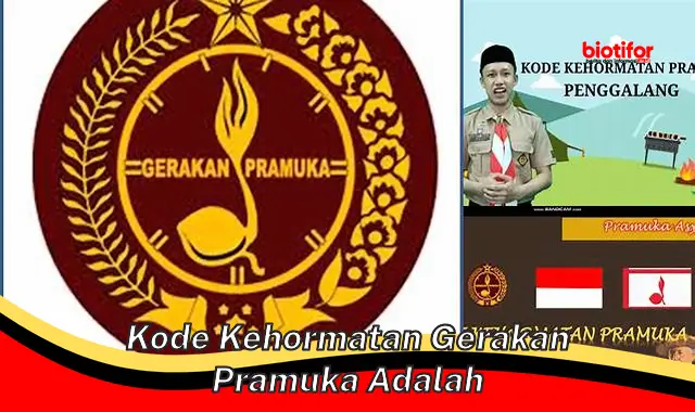 Panduan Lengkap Kode Kehormatan Gerakan Pramuka: Prinsip dan Maknanya