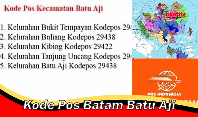 kode pos batam batu aji