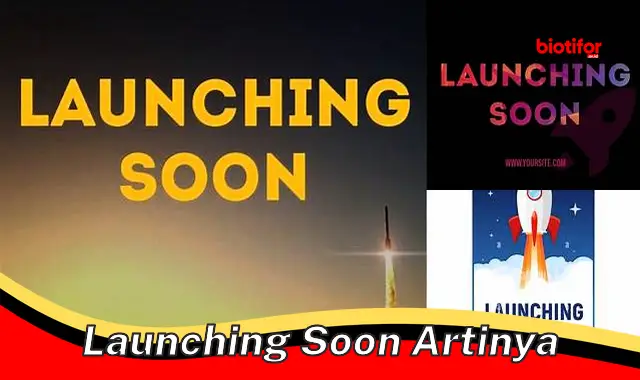 Mari Kita Ungkap Rahasia "Launching Soon Artinya" untuk Kesuksesan Peluncuran Produk