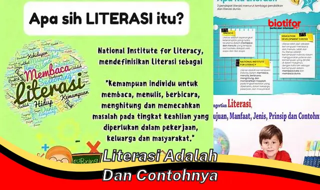 Panduan Lengkap: Literasi Adalah dan Contohnya