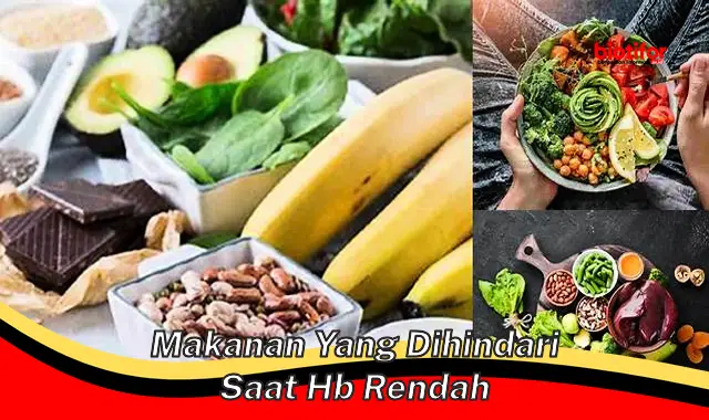 Hindari Penurunan Hb! Makanan yang Wajib Dicoret dari Menu