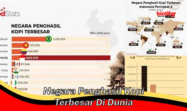 Negara Penghasil Kopi Terbaik di Dunia: Nikmati Cita Rasa Premium dari Tanah Terbaik